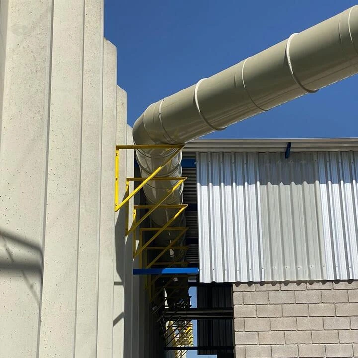 Duto de Exaustão em Polipropileno