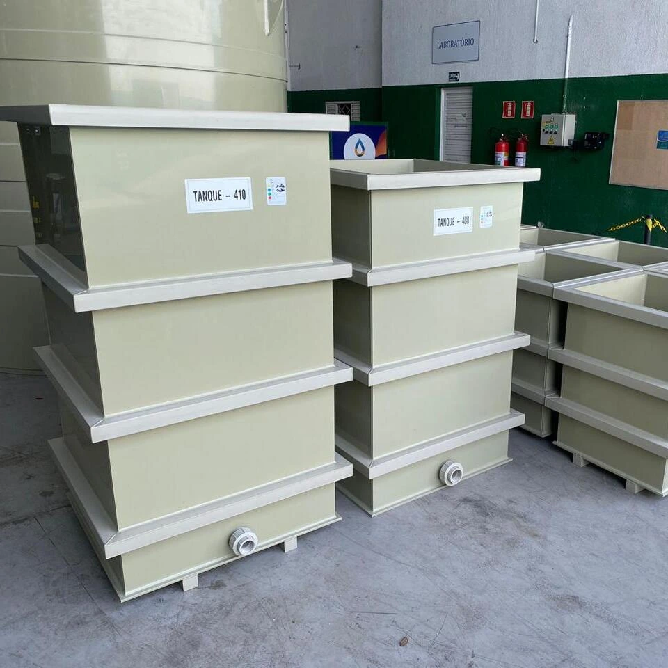Tanque para galvanoplastia