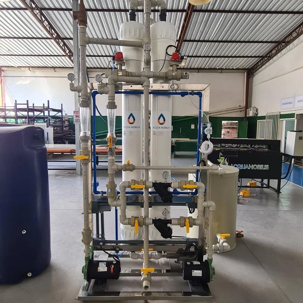 Albert - Sistema de ultrafiltração para purificação de água destinada ao uso hospitalar