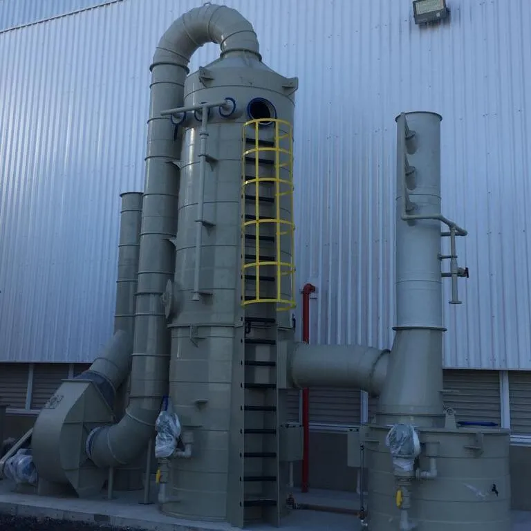 Arno - Lavador de gases projetado para neutralização de gases derivados do teflon