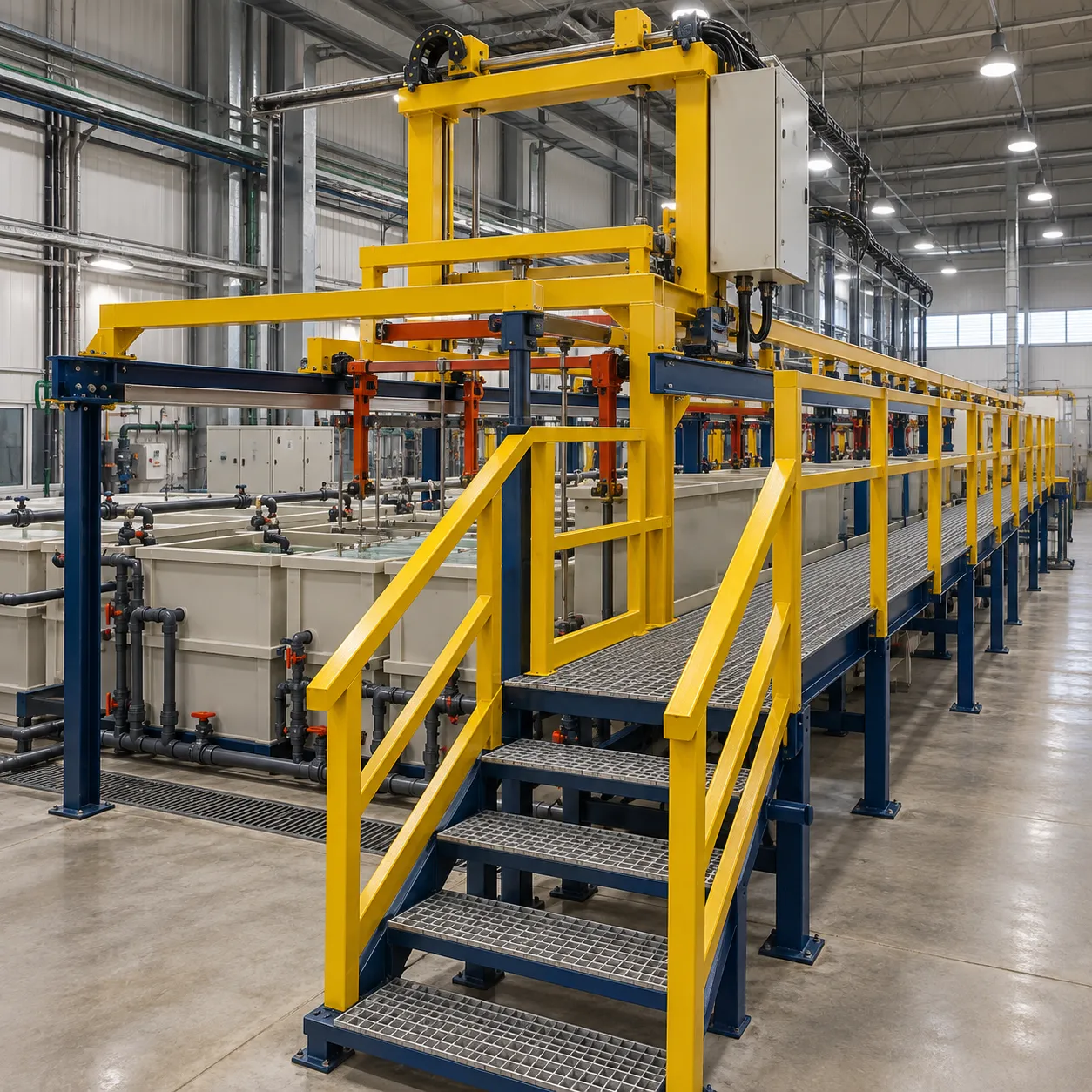 Linha de anodização 1